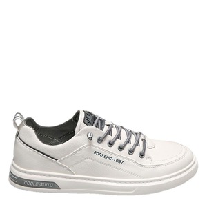 Factory Custom Logo Retro Men <b>Slip</b>-<b>On</b> Low-Top Flat <b>Shoes</b> Waterproof Trendy Versatile Casual Leather Sneakers - Product Image 1