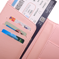 Sac de voyage d'affaires en cuir personnalisé style Hip-Hop avec impression de dessins animés, grande capacité, compartiments séparés pour documents et porte-passeport