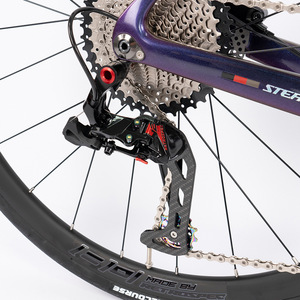 จักรยานเสือหมอบ Aero Carbon Racing รุ่น STEALTHpro 24 สปีด ล้อคาร์บอน 30 มม. เบรคไฮดรอลิกดิสก์เบรก สายเบรคภายใน น้ำหนักเบา - Product Image 5