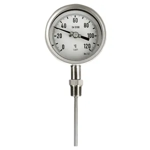 Uitlaat Thermometer-Gas Gevuld Thermometer-Alle Ss Temperatuurmeter