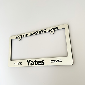 Tùy chỉnh số xe tấm giấy phép chủ chúng tôi thị trường Mỹ kích thước tiêu chuẩn kim loại nhựa tấm giấy phép Khung nhà máy sản phẩm - Product Image 3