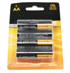 อะลูมิเนียมฟอยล์ปราศจากสารปรอทอัลคาไลน์ขนาด AA LR6แบตเตอรี่ UM2 1.5V สำหรับรีโมทคอนโทรล - Product Image 6