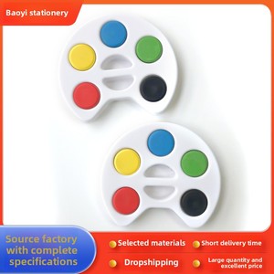 Fabricant de pigments solides peints personnalisés 5/6/8 couleurs pour enfants étudiants peints à la main - Product Image 3