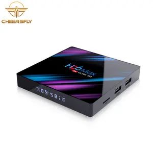 H96最大智能电视盒安卓11 RK3318 2gb 16gb USB3.0谷歌语音4k智能电视盒
