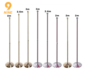 Лидер продаж, свободно стоящий флагшток из нержавеющей стали 2 м 3 м для стильного офисного украшения - Product Image 4