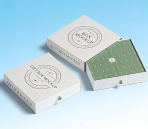 Elegante Scatola Regalo Personalizzata in Cartone Biodegradabile con Cassetto Scorrevole per Gioielli, Collane, Anelli e Bracciali, Finitura Opaca - Product Image 4