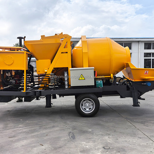 JZ40D 40m3/h Machine à béton hydraulique électrique camion malaxeur à béton avec pompe machine à béton - Product Image 5