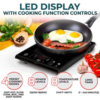 Table de cuisson à induction électrique 2200W, meilleure qualité, prix bas, durable, plaque chauffante à induction