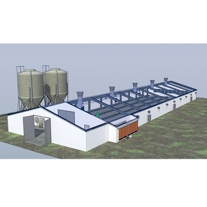 Xây dựng chuồng gà/gia cầm trang trại nhà thiết kế - Product Image 1