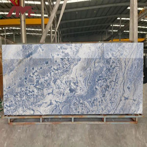 Décorations murales de dosseret d'intérieur de qualité supérieure grandes dalles de porcelaine céramique et de granit brillantes carreaux pierre frittée - Product Image 2