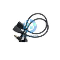 Câble d'extension souple, adaptateur USB mâle vers femelle à 90 degrés, câble de transfert de données coudé, câble USB