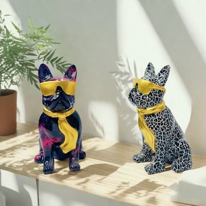 Nueva Decoración de Resina Epoxi con Diseño de Cubo Mágico y Cinta de Transferencia, Adorno Artístico para Entrada de Casa, Escritorio, Escultura Artística, Artesanía Folclórica - Product Image 2