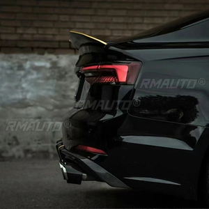 Alerón Trasero de Fibra de Carbono Estilo PSM para Audi A4 S4 A5 B9 2016-2019, Kit de Carrocería con Accesorios de Ajuste Externo - Product Image 4