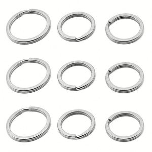 304 Stainless Steel <b>Keychain</b> Does Not Fade, Diy Pendant Accessories Are Available Large Quantities in Stock - Product Image 2