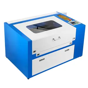 Máquina de corte de madeira laser 300x500mm, máquina de gravação de couro