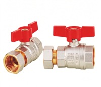 Vanne à boisseau sphérique manuelle OMANS D1012, en laiton, connexion BSP, taille de port 1/2"-1", personnalisable OEM, garantie 5 ans