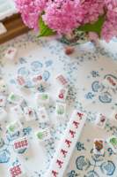Tuiles de Mahjong de l'Université de l'Alabama en stock, fret aérien en option