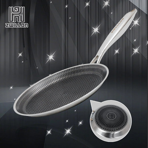 <span class=keywords><strong>Padella</strong></span> con nido d'ape antiaderente cucina ristorante personalizzato per cucina Chef torta Masa Roti bistecca omelette <span class=keywords><strong>Pizza</strong></span> padelle piccole padelle - Product Image 6