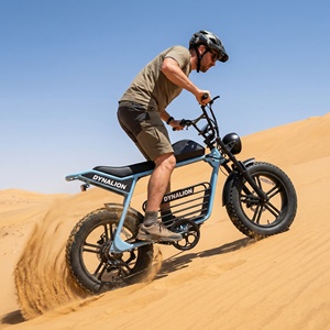 Moto tout-terrain robuste électrique avec frein hydraulique, E-Dirt Bike robuste pour le sable et la boue - Product Image 4