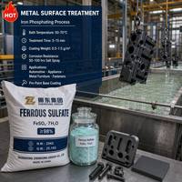 Sulfato de Hierro Ferroso, Precio de Fábrica, 27MT, Contenedor de 20 Pies, Envío Rápido