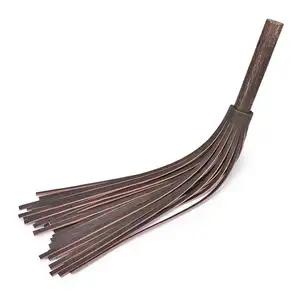 Handwork Make Genuine Leather COW LEATHER Whip Ancient Wooden Round Handle sex toys for woman adult game tool Lady sexy toy%