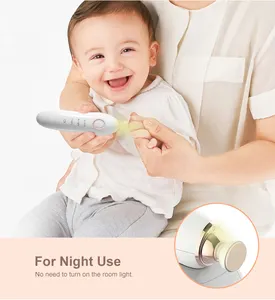 Portable Safety Products Kid Trimming File Nail Cutter Clipper Baby Items Electric Baby Nail Trimmer