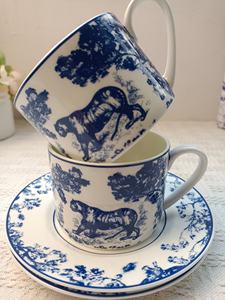 Wholesale of European Style Luxury Porcelain Coffee <b>Sets</b> and <b>Bone</b> <b>China</b> Cup and Saucer <b>Sets</b> - Product Image 2