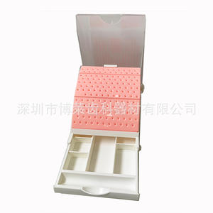 Caja de Almacenamiento para Fresas Dentales de 142 Orificios, Tipo Cajón, Manual, de Plástico, para Limpieza y Esterilización, Solución de Almacenamiento para Fresas de Alta y Baja Velocidad - Product Image 5