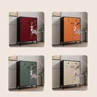 Meubles de maison modernes, commode en acier et métal pour chambre à coucher ou salon, armoire de rangement, commode