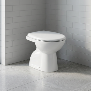 Square Shape <b>Ceramic</b> EWC Floor Mounted Toilet Eco-Friendly Luxurious European Water Closet <b>Pan</b> Bathroom Chair - Product Image 4