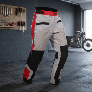 Combinaison de moto multi-saison personnalisée, coupe-vent, grande taille, respirante, construction durable en Cordura pour l'aventure et les voyages - Product Image 3