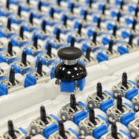 K-SILVER JT13-005 320 °   Module de réparation de joystick magnétique TMR à tension réglable pour PS5, force 30-80gf, anti-dérive