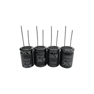 High Temperature Resistant Electrolytic Capacitor 68uf 400v Aluminum Electrolytic Capacitor