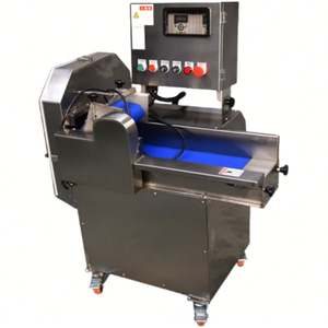 स्वचालित वाणिज्यिक इलेक्ट्रिक बहुक्रियाशील स्टेनलेस-स्टील ककड़ी लेट्यूस किम्ची बीन दही चीनी गोभी सब्जी कटर - Product Image 6