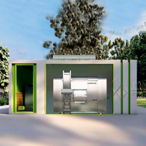 SUNEFUN 300KG Food Waste <strong>Disposer</strong> Commercial Garbage Disposal Machine Composting Machine