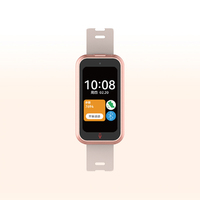 HBNKH Enregistreur portable IA Montre étudiante Lecteur MP3 Écran tactile intégral avec enregistreur vocal Horloge Lecteur MP4 et E-Book