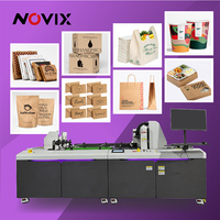 Impresora de Inyección de Tinta Industrial de Una Sola Pasada Renovix con Cabezal de Impresión A3 y Alimentación Automática para Vasos de Papel y Embalajes