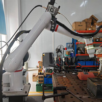 Petit robot articulé à 6 axes, bras léger pour le traitement de pièces dans les espaces restreints, robot collaboratif, puissance 4 kW, 220V/380V, 80 kg