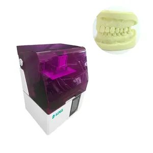 Impressora 3D profissional de mesa 4K preto e branco LCD modelo dental impressora fotossensível com resina de impressão livre de alta precisão