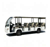 Autobús Eléctrico para Recorridos Turísticos en Hoteles y Parques, Vehículo Eléctrico para el Transporte de Turistas, Transporte Especial para Turismo