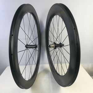 BIKEDOC-<span class=keywords><strong>ruedas</strong></span> de bicicleta de <span class=keywords><strong>carretera</strong></span> de carbono WR2580V, nuevas tendencias, superficie ensanchada, 700c, 80mm de alto, 25mm de ancho, <span class=keywords><strong>Tubular</strong></span>, forma de U - Product Image 4