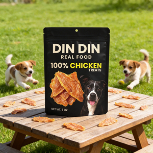 Sacchetto Doypack Personalizzato Stampato per Alimenti, Antiodore, con Foro Rotondo per Appendere e Chiusura a Zip Richiudibile, per Snack e Cibo per Animali Domestici, Sacchetti Mylar - Product Image 1