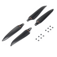 Nouvelles pales d'hélice en fibre de carbone Matrice 4D silencieuses et anti-givre pour conditions de pluie glacée – Accessoire de réparation d'hélice