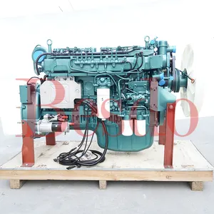 المحرك الرائج الأصلي الوطني V Weichai D10.38 سلسلة 6 اسطوانات 276KW 380HP 2000RPM محرك Sinotruck D10.38-50