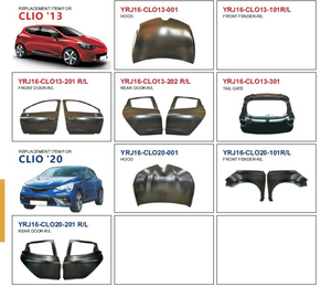 YRJ fabbrica all'ingrosso Auto accessori in metallo Auto parafango anteriore laterale per <span class=keywords><strong>Renault</strong></span> <span class=keywords><strong>Clio</strong></span> 2020 Auto ali di qualità originale - Product Image 4