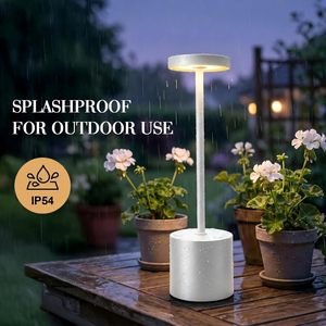 Wholesale Cordless Led Desk Lamps Wireless Rechargeable <b>Touch</b> Dimming Portable Bar Restaurant <b>Lights</b> Modern Table Lamp - Product Image 2