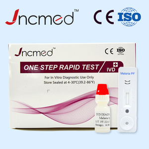 Malaria de Grado Médico P.f. Kit de Prueba Rápida, Casete de Diagnóstico de Antígeno de Plasmodium Falciparum Preciso para Uso en Laboratorios Clínicos - Product Image 1