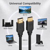 Solo Venta al Por Mayor, Cable HDMI 2.0 de Alta Velocidad, 18Gbps, 4K, 60Hz, 1.5m