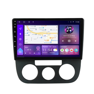 Nueva unidad principal de Radio automática Android para VW Sagitar Jetta 5 <span class=keywords><strong>MT</strong></span> AT Golf 4 2006 -2010 navegación GPS Multimedia estéreo coche DSP - Product Image 1