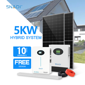 SNADI Hybrid <b>Solar</b> <b>Kit</b> 10KW Complete Set <b>Solar</b> Energy System Off Grid 12KW Hybrid <b>Solar</b> System 5KW Home <b>Solar</b> <b>Power</b> System - Product Image 1